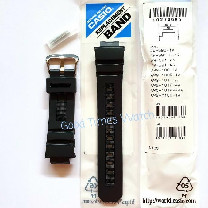 Strap G-Shock Aw-590 Aw-591 Awg-100 Awg-101 Awg-M100 Casio Original Terbaru