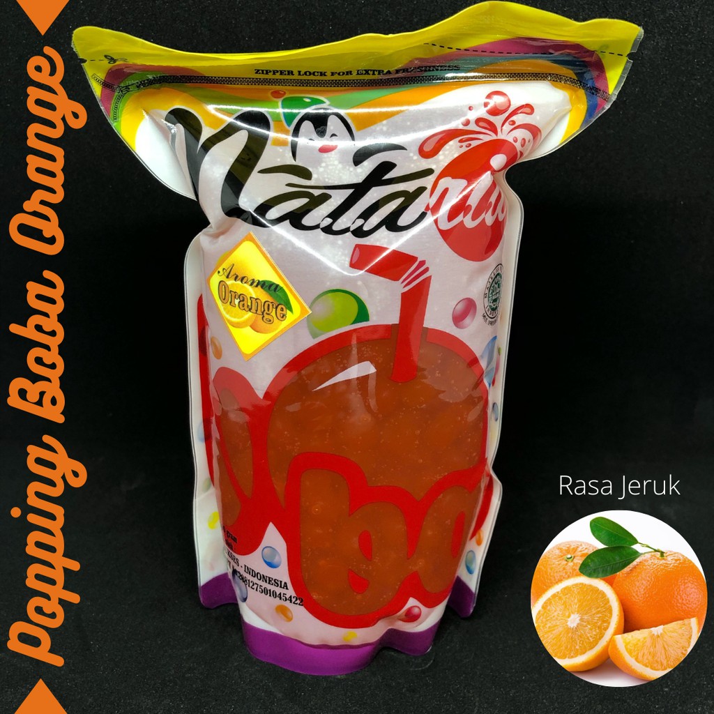 

Popping Boba Jeruk 500g / Jelly Mutiara