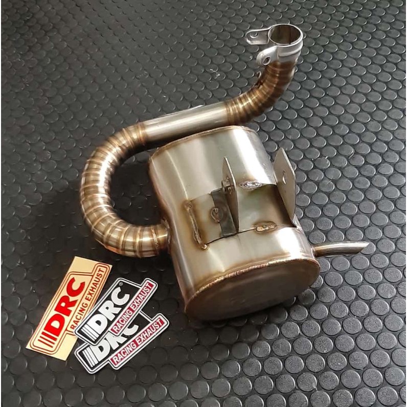knalpot vespa standar racing drc sprint px super excel ps strada