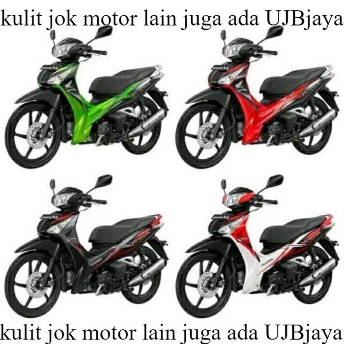 Kulit Jok Motor Supra X 125 Helm In BAHAN ORI Sarung Jok Motor Supra X 125 Helm In G4