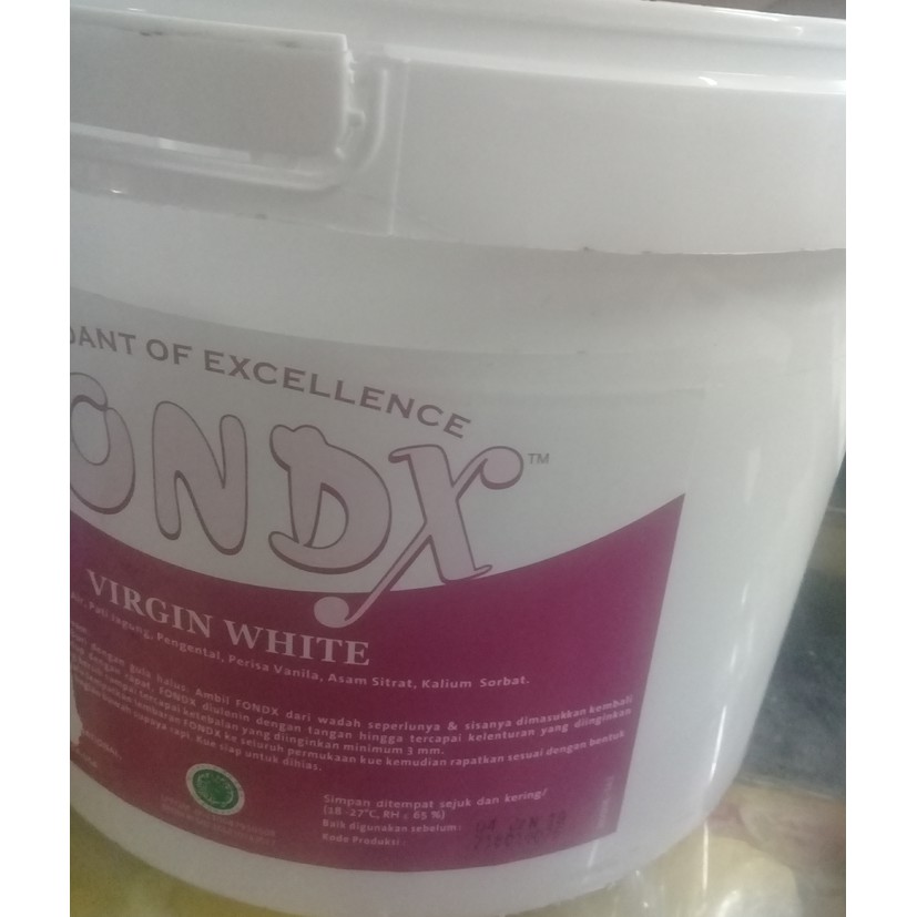 

fondx fondant ecer / 100 gr