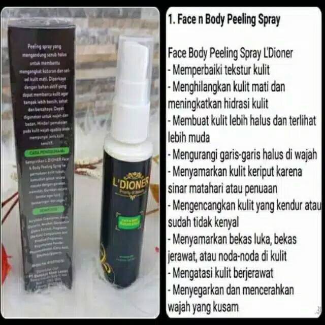 PELLING PENGHILANG FLEK DAN DAKI LDIONER HALAL,BPOM