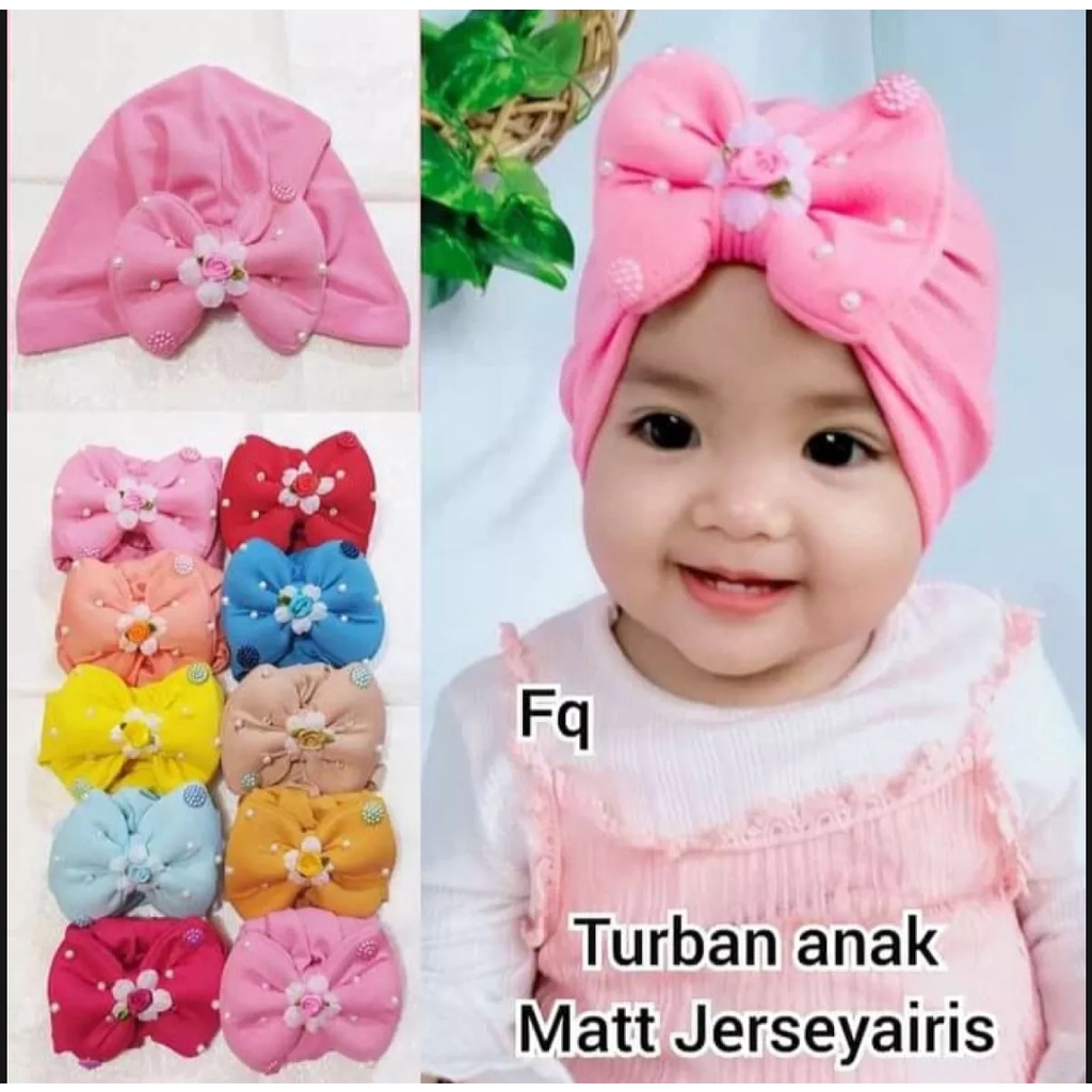 Paket Turban Bayi 40 Ribu Dapat 5pcs Termurah / Alody's Collection