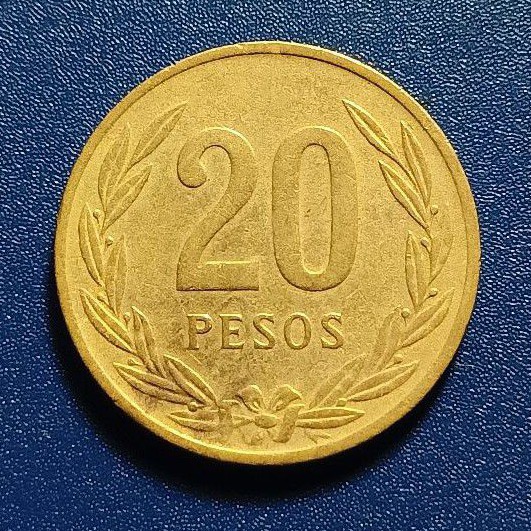 Koin Koleksi 20 Pesos Colombia