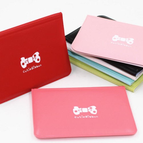 DOMPET ID CARD / DOMPET KARTU CUTIE RIBBON / ID CARD HOLDER WARNA MACARON CANTIK JELITA