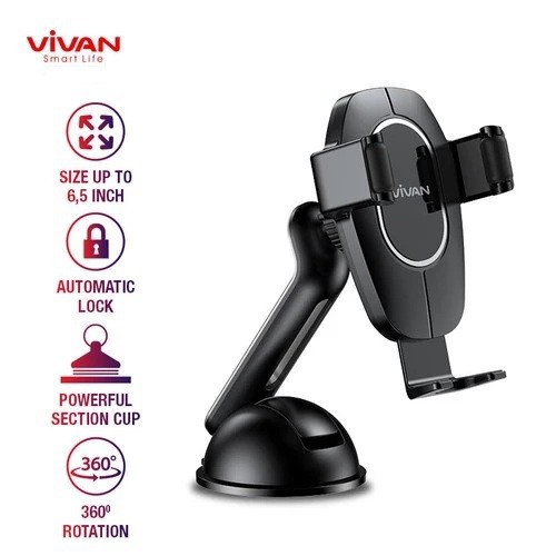 CAR HOLDER STAND MOBIL VIVAN CHS08 BISA DIKACA DASHBOARD , DASBOR MOBIL