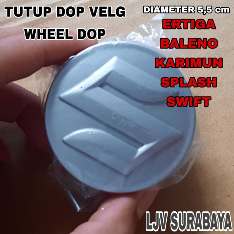 TUTUP DOP VELG SUZUKI ERTIGA SPLASH KARIMUN SWIFT BALENO WHEEL DOP