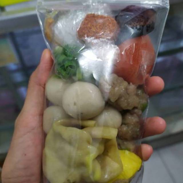 

Bakso aci garut / ISI lengkap tahu siomay dan aneka baso