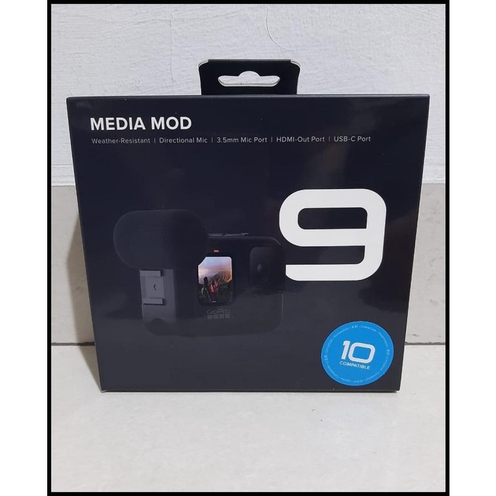 Gopro Media Mod For Hero 9 Hero 10 Black - Gopro Hero9 Hero10 Original