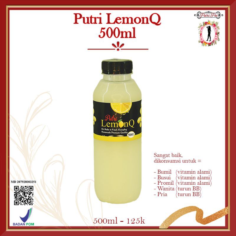

PUTRI LEMON Q 500ML - PUTRI PAI