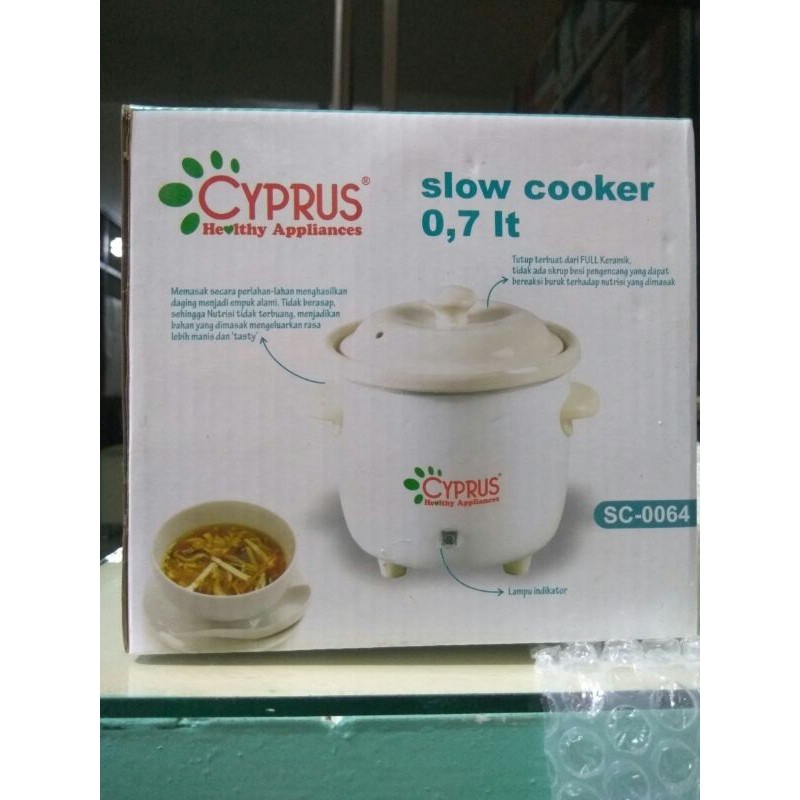 CYPRUS Slow Cooker SC-0064 0,7 Liter