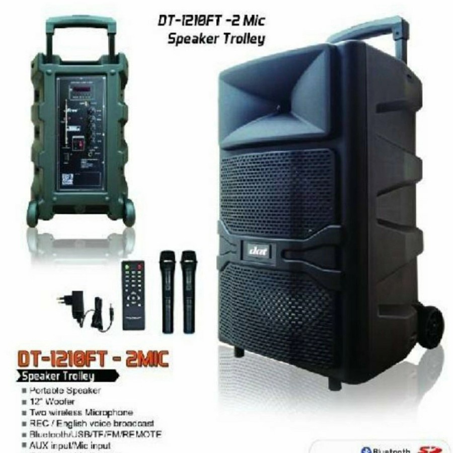 speaker aktif dat 12 inch /speaker portable dat