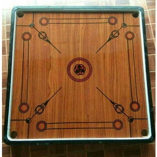 Papan Karambol Besar Ukuran 90X90Cm Free Biji Karambol #98