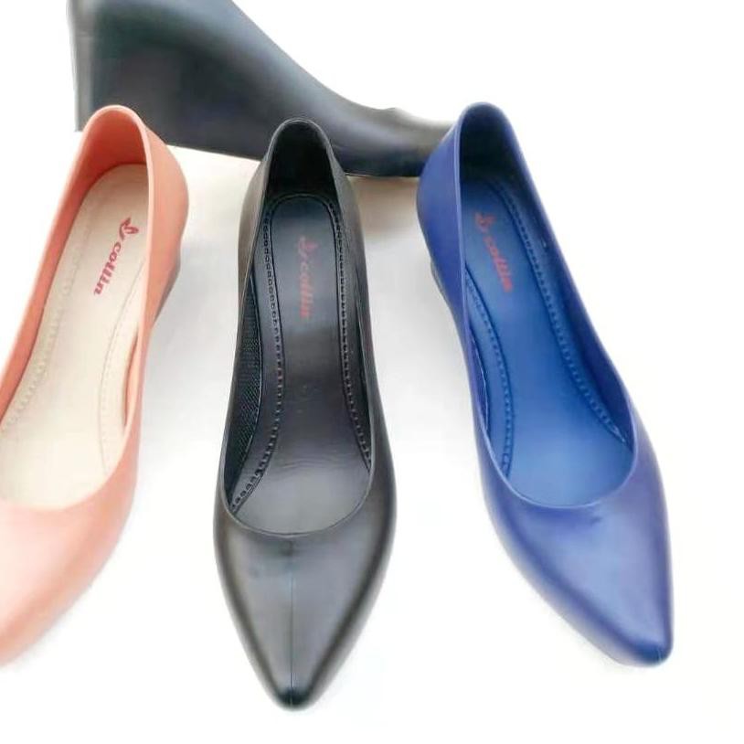 ♣ Collin - Sepatu Wedges Tinggi 5.5cm / Sepatu Jelly Wanita - B119 ➾