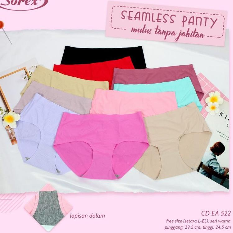 ✸ SOREX Cd Wanita Seamless EA 522 Anti Nyeplak Jumbo ❉
