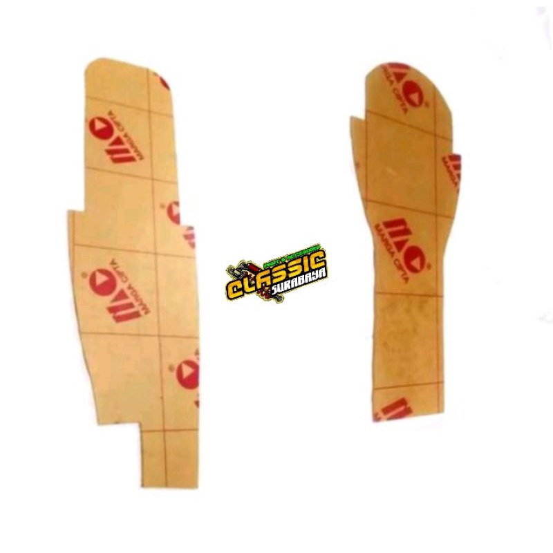 Mika mica kolong akrilik ackrilik gl max cb megapro gl100 tiger tebal 3mm bening