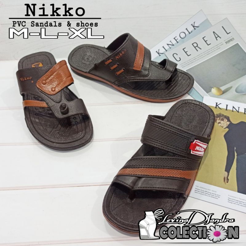 SANDAL JEPIT PRIA KARET NIKKO JEMPOL