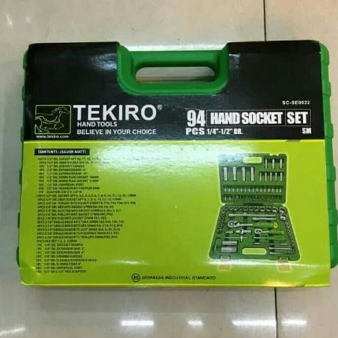 kunci sok set 94 pcs TEKIRO box plastik