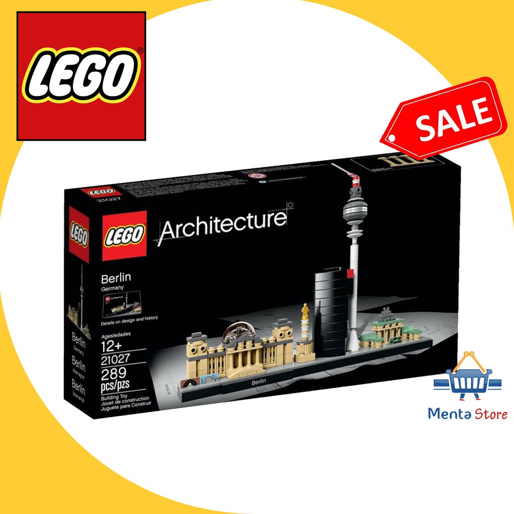 LEGO Architecture # 21027 Berlin Skyline Buildings Germany Model Asli