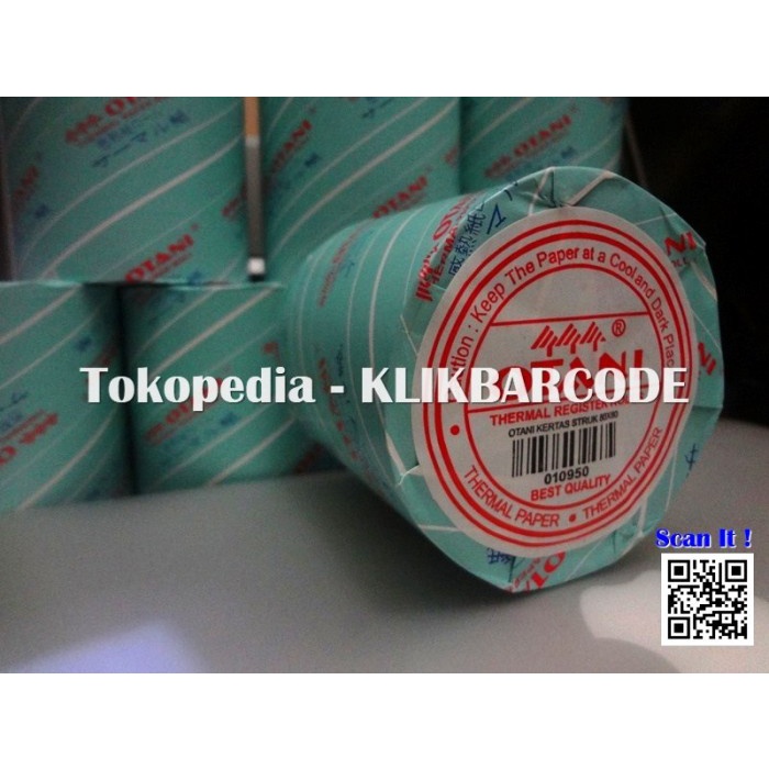 

OTANI 80 x 80 THERMAL ROLL /KERTAS STRUK THERMAL /THERMAL KASIR