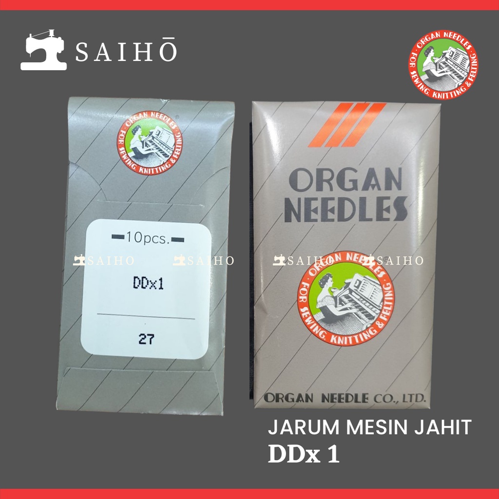 [ORGAN] Jarum Mesin Jahit DDx1 #25 dan #27 Rp150.000