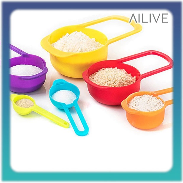 Sendok Takar Sendok Ukur Measuring Spoon Measuring Cup 6 In 1