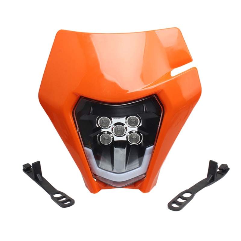 Zzz Lampu Depan LED Universal Untuk Motor Dirt Bike