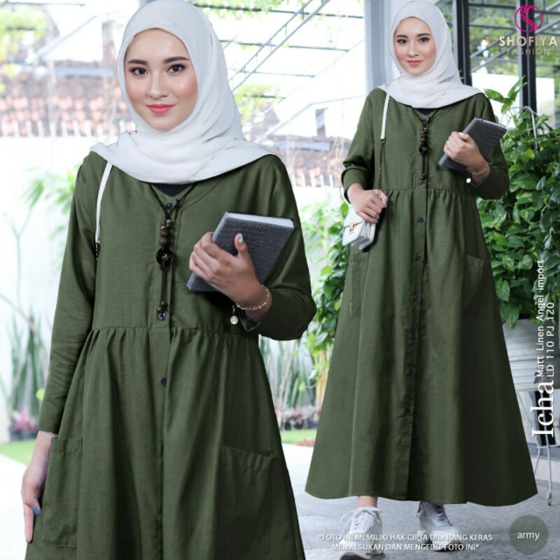 ICHA Midi Dress Ori by Shofiya