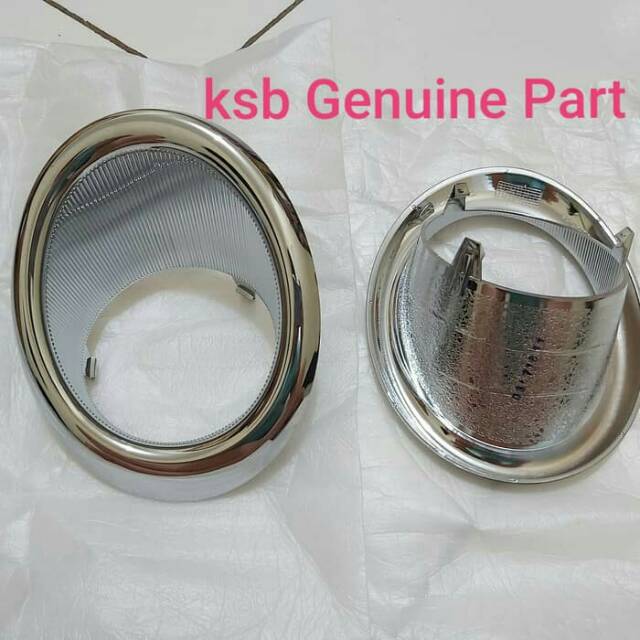 Ring Cover Fog Lamp Daihatsu Ayla FogLamp Bumper Depan Kanan Atau Kiri