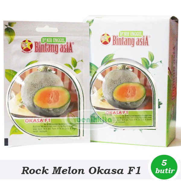 Benih/Bibit Rock Melon Okasa F1 (Bintang Asia)