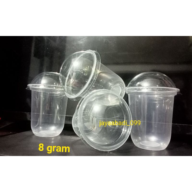 Jual Gelas Plastic Cup Pp Oz U Round U Shape Boba Capsul Bulat Tutup Cembung Lid Dome