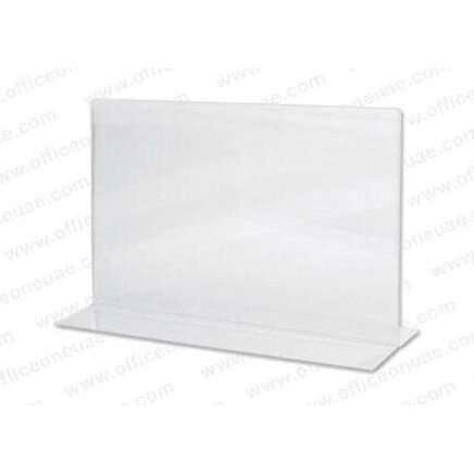 

DISKON HARGA Acrylic tent card a3 landscape. Tinggi 30 x panjang 42 cm.Bahan ZD274