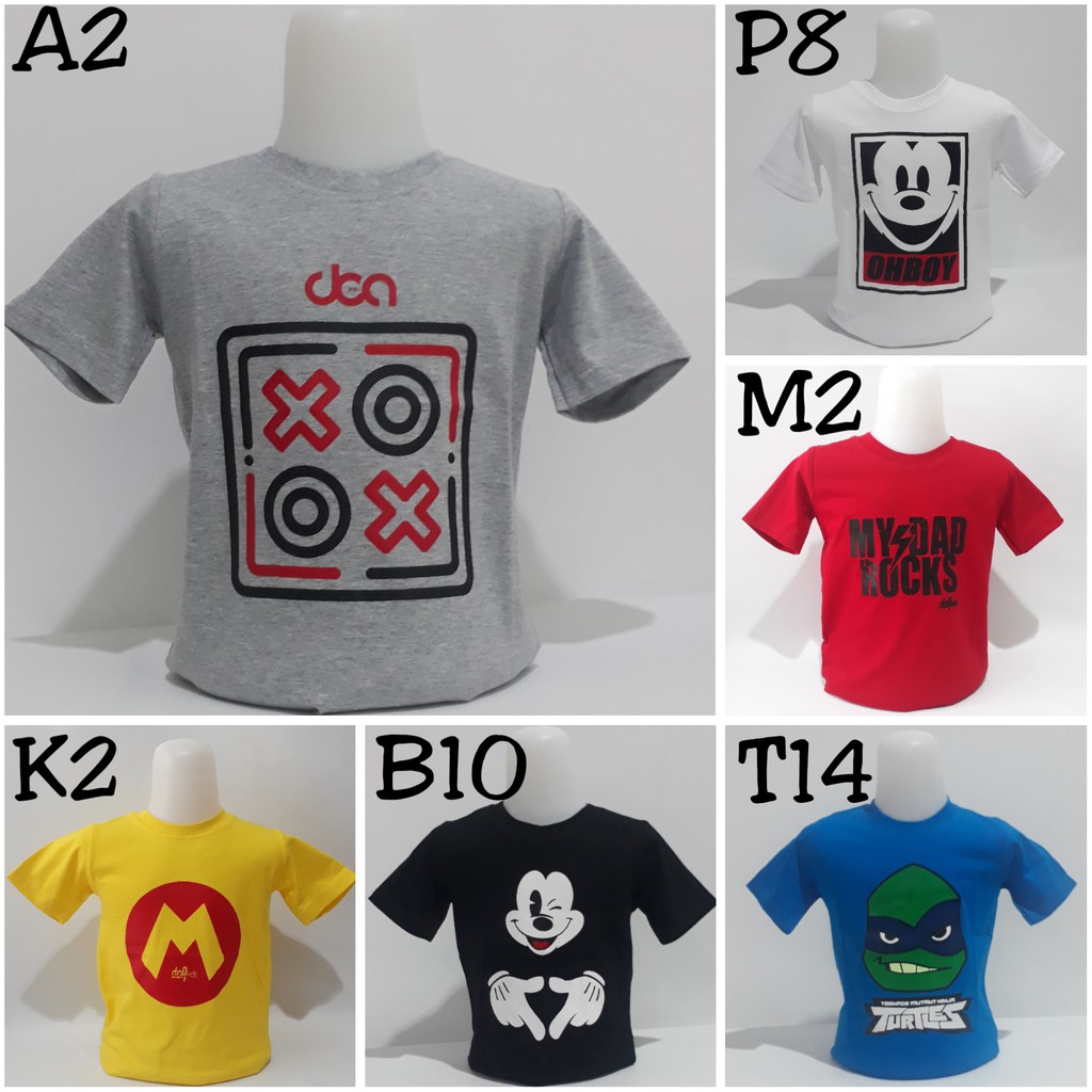 Kaos Distro  anak  Baju  distro  premium abu Shopee Indonesia