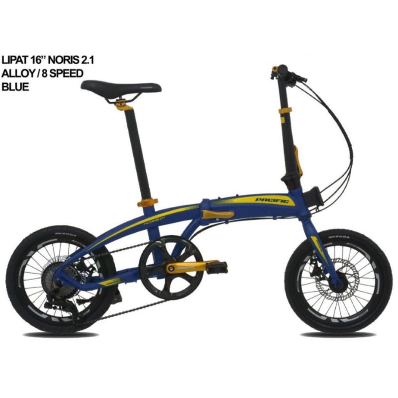 Sepeda lipat 16 Inch Pacific Noris 2.1