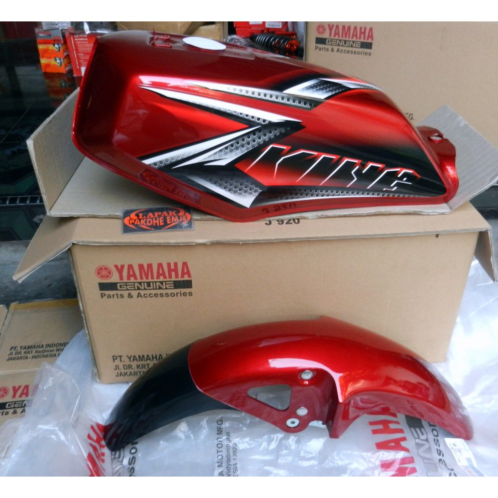 BERKUALITAS TANGKI RX KING TANKI RX KING 2008 MERAH MARON ORIGINAL PLUS SLEBOR ORIGINAL 2 ITEM Y