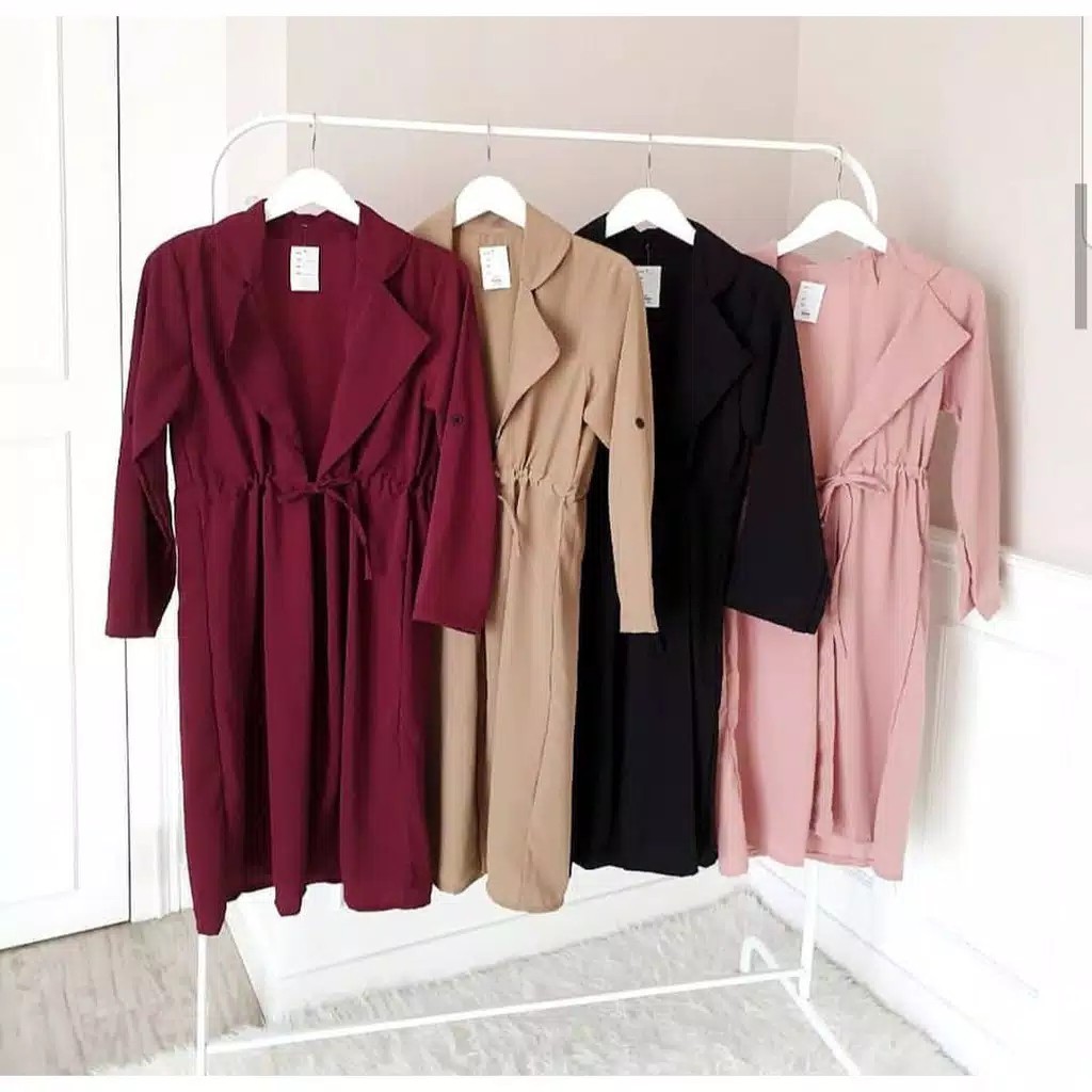 Bisa COD PANAMA COAT – Fashion Muslim Fashion Hits Outerwear Outermurah Cardigan murah