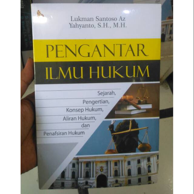 PENGANTAR ILMU HUKUM PENULIS LUKMAN SANTOSO