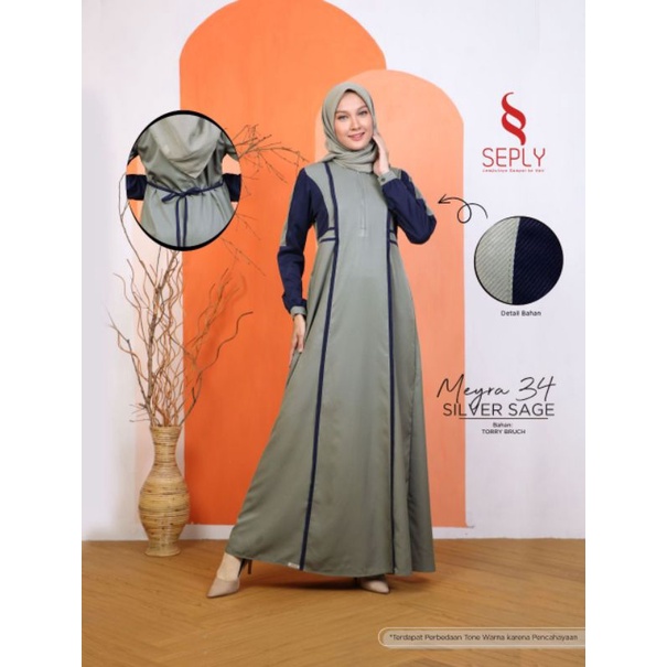 MEYRA 34 CEDAR GREEN | GAMIS BY SEPLY TERBARU 2022 | GAMIS TERMURAH TERLARIS