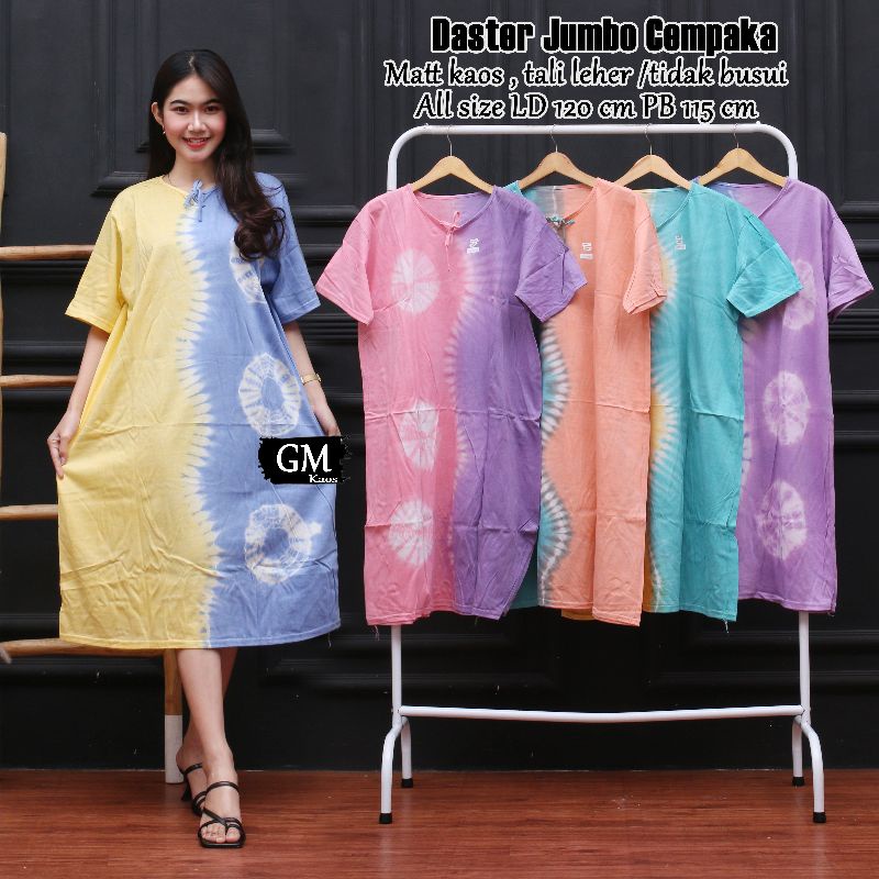 Daster jumbo bahan kaos kekinian termurah