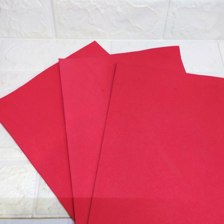 (3 pcs ) Spon Merah uk.30 x 21cm