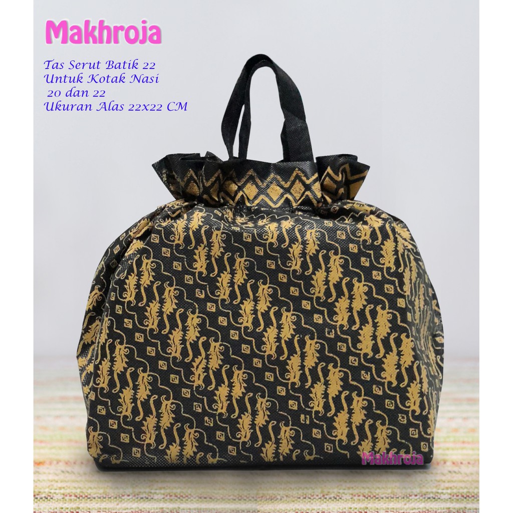 

Tas Hajatan Goodie Bag Serut 22 FULL Batik Liris