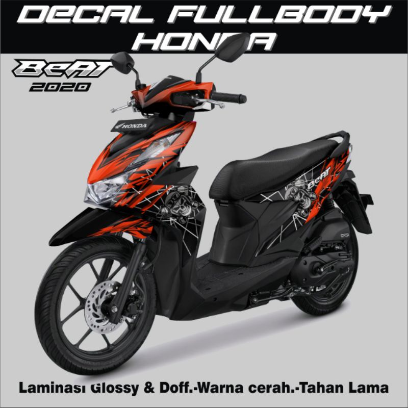 Decal Honda Beat 2020 Striping Full Body Motor Honda Beat 2020