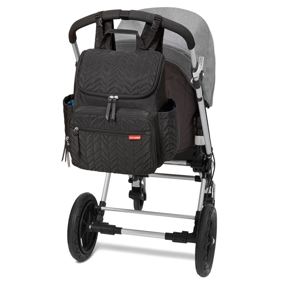 SKIP HOP ZOO Forma Backpack - Diaper Bag / Gray / Navy / Jet Black / skiphop forma navy / tas diaper bag / skiphop / skip hop diaperbag / skiphop forma