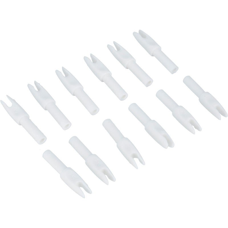 GEOLOGIC FLETCHING PANAHAN CLUB 500  WARNA PUTIH