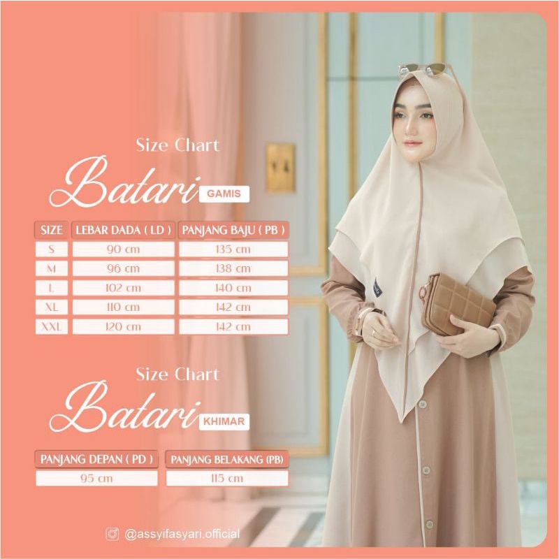 BATARI Original BY ASSYIFA Gamis Branded