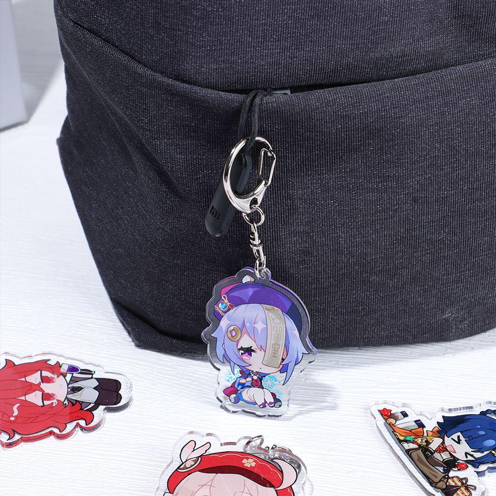 R-flower Gantungan Kunci Akrilik Charm Anime Kartun Lucu