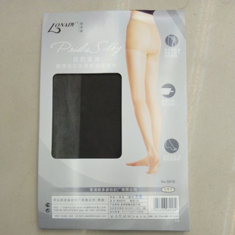 Stocking 18 D Stoking Dewasa Full Sampai Nutup Telapak Kaki