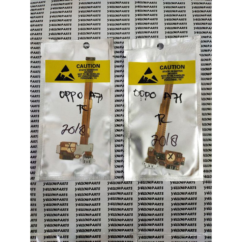 FLEXIBLE FLEXIBEL FLEKSIBEL OPPO A71 2018 CONNECTOR TC CAS CHARGER MIC ORIGINAL