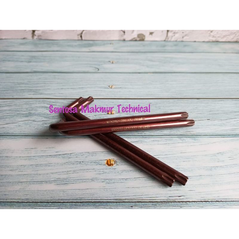 TORA T45 Kunci L Bintang Panjang Long Torx Key T 45 S2