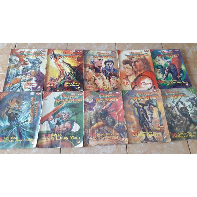 komik dewasa m&c karya tony wong pedang maha dewa the magic weapon vol 21-30